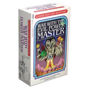 Choose Your Own Adventure War with the Evil Power Master Board  Game New Sealed